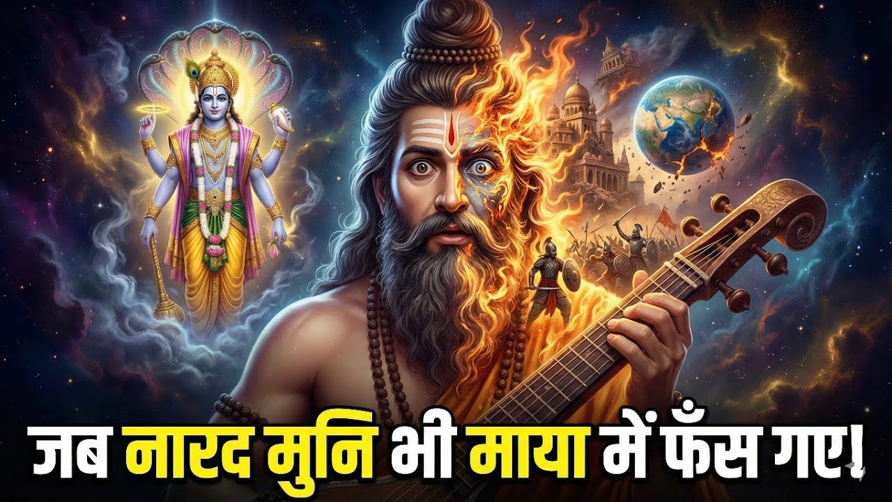 नारद क्यों रो पड़े? माया की सबसे गूढ़ कथा | देवर्षि नारद और माया तत्त्व का रहस्य | AUDIOBOOK 