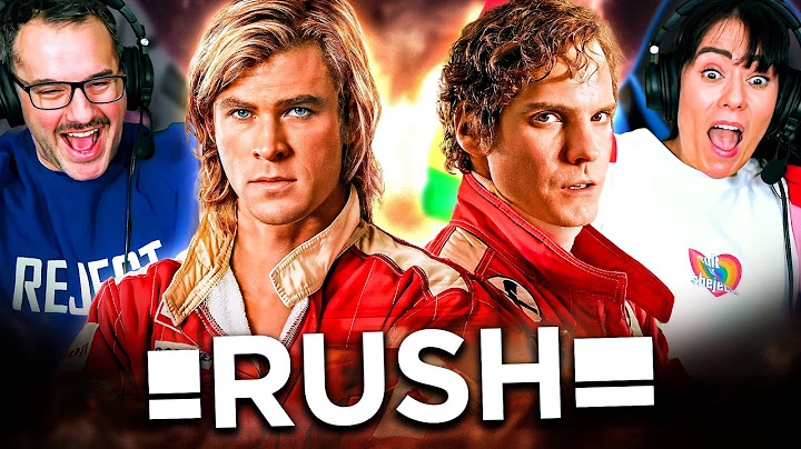 RUSH (2013) TOOK US FOR A RIDE!! MOVIE REACTION!! First Time Watching!! Chris Hemsworth | Formula 1