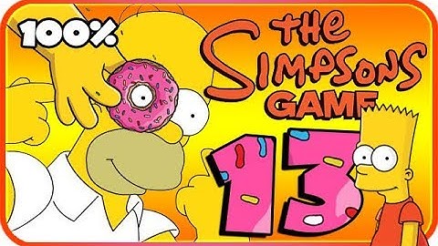 The Simpsons Game Walkthrough Part 13 - 100% (X360, PS3, PS2, Wii, PSP) Big Super Happy Fun Fun Game