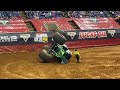 Monster Jam 2022 Biloxi Gravedigger wrecking again