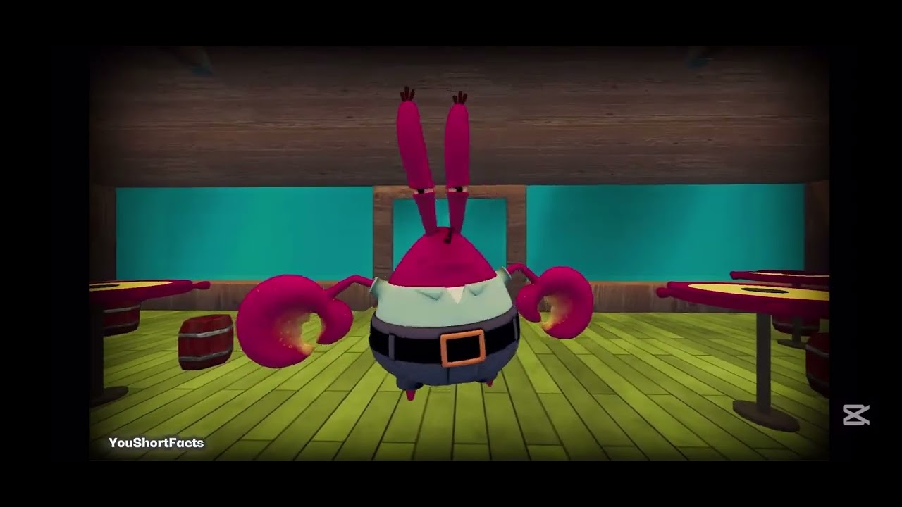 DON’T GO INTO KRUSTY KRABS BASEMENT!!! SPONGEBOB IS HUNGRY FOR FLESH-TRUE INGRENDIENS.