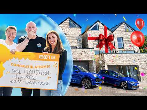 Surprising an Army Veteran with a £1M Prize!