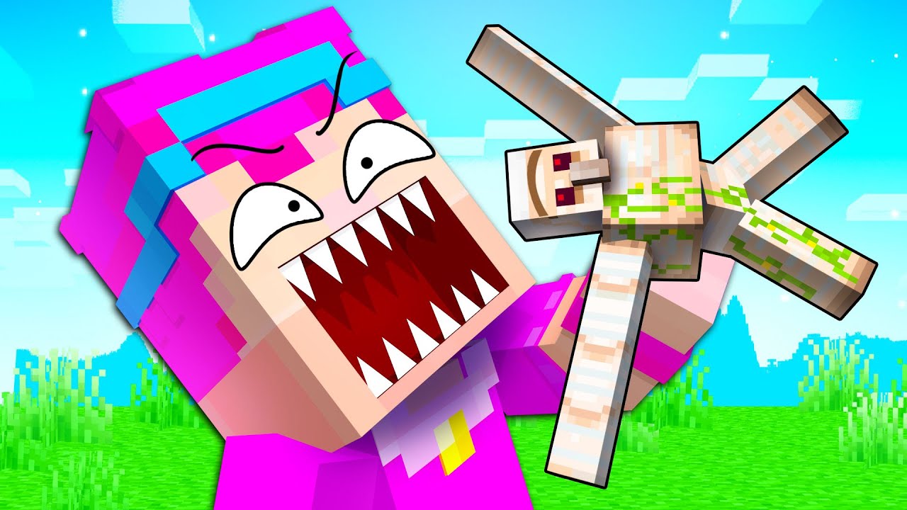 Minecraft Pero Puedo COMER CUALQUIER MOB 😂