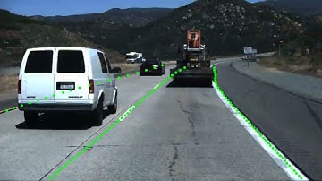 Tusimple dataset test demo video