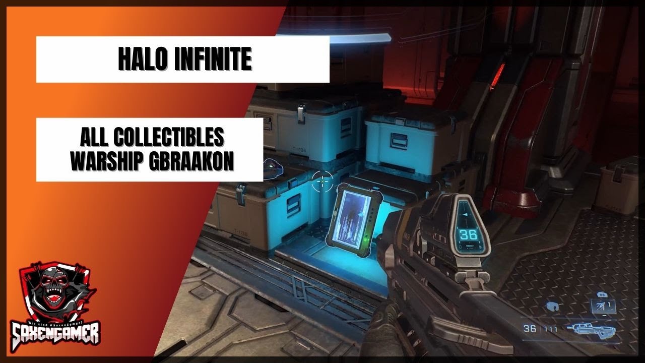 All Collectibles (Warship Gbraakon) Halo Infinite YouTube