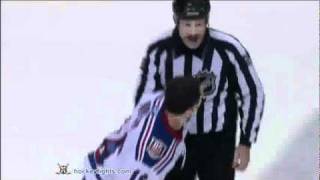 Sean Avery vs Jordin Tootoo Nov 27, 2010 Sick Fight!