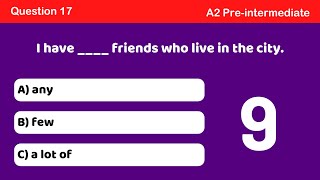 Much, many, little, few, some, any – quantifiers