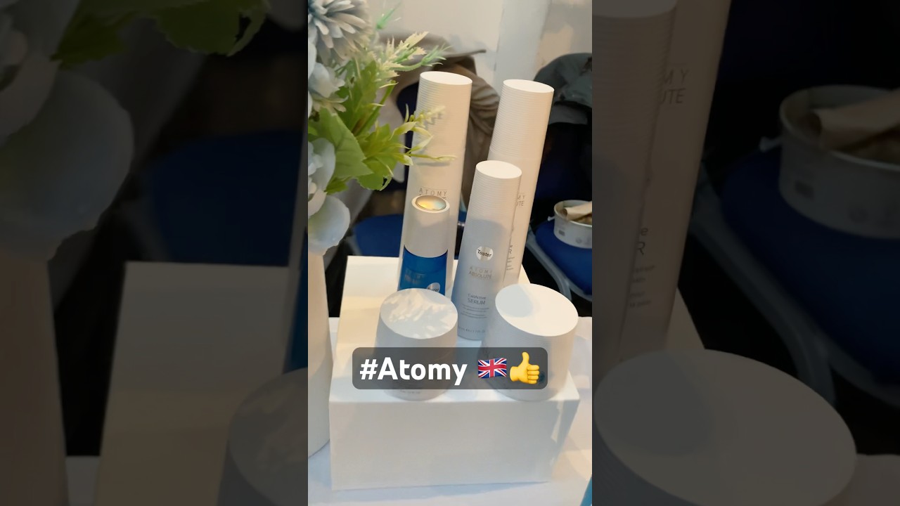 Atomy Absolute Skincare set @AtomyUKOfficial and @oscarlsaucedoh  in London