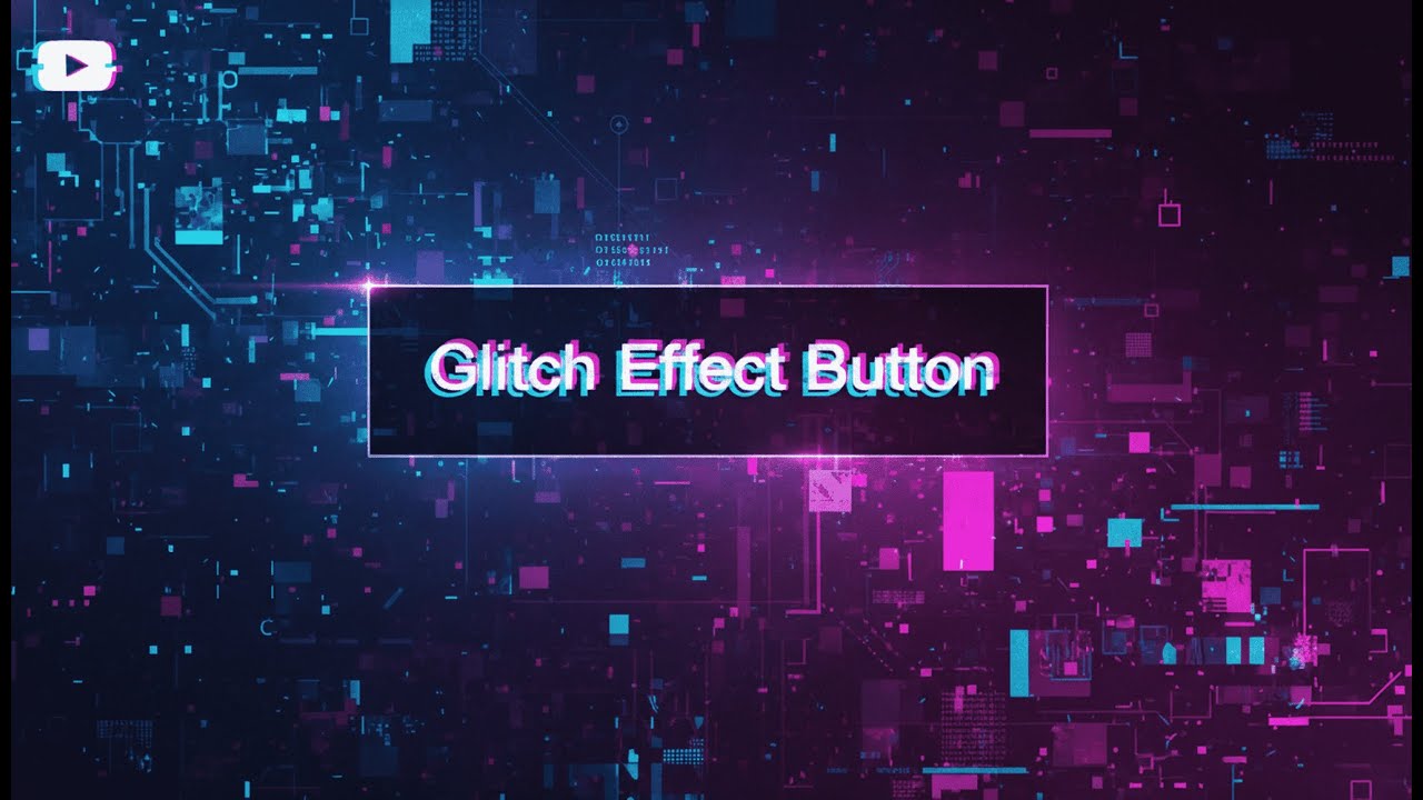 Glitch Hover Button Using HTML & CSS – UI Animation - YouTube