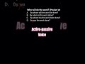 active passive voice #english #englishgrammar #voice #viralshorts #ytshorts