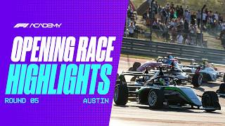 Opening Race Highlights | Austin 2026 | F1 ACADEMY