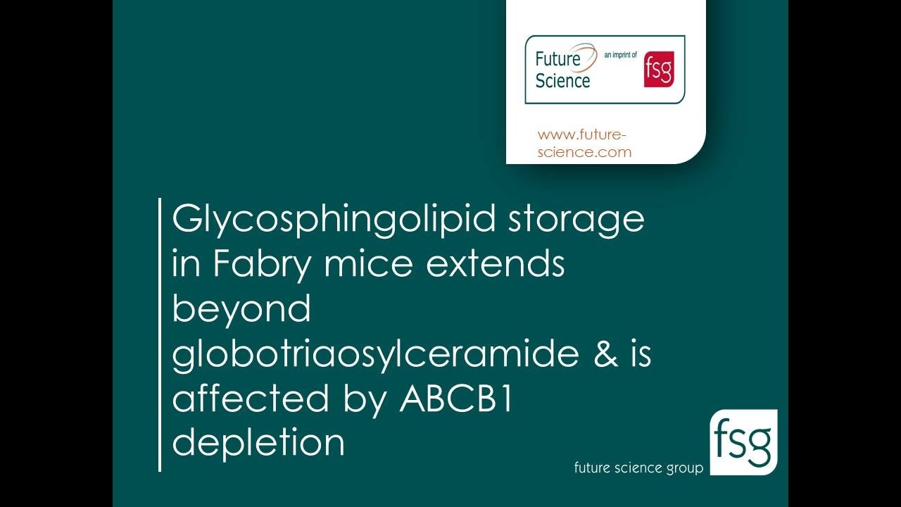 Glycosphingolipid storage in Fabry mice extends beyond  globotriaosylceramide - YouTube