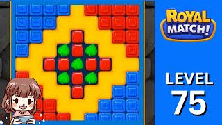 Royal Match Level 75 Walkthrough Solution (No Boosters) 👑⚜️