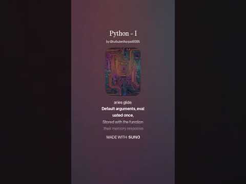 🎵 Python Data Structures Song - Part 1 | Lists, Tuples, Dictionaries, Sets & Functions 🎶