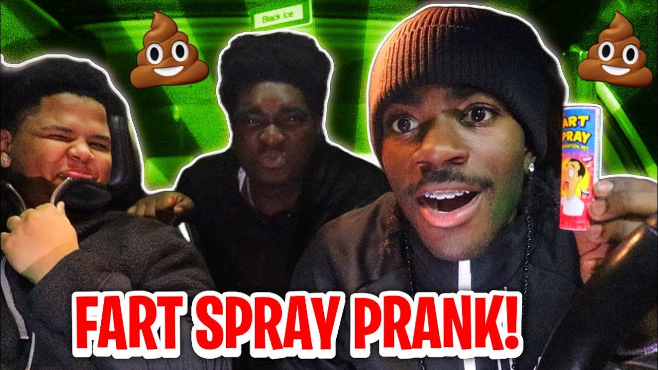 FART SPRAY PRANK ON FRIENDS🤢💨 *never again* YouTube
