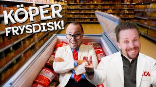 Köper frysdisk på 6-7 Eleven med @chriswhippit