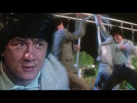 Jackie Chan's Police Story 2 (1988) Playground Fight Scene |  HD
