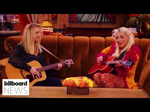 Lady Gaga & Lisa Kudrow Do a Duet of ‘Smelly Cat’ On ‘Friends: Reunion’ I Billboard News