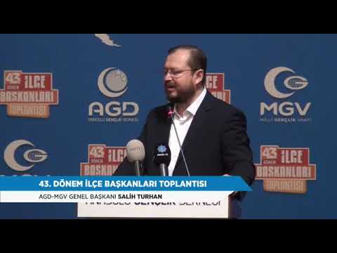 AGD ve MGV 43 Dönem ilçe başkanıları toplantısı