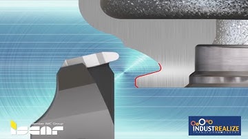 ISCAR INDUSTREALIZE - Automotive - Cars-Turbine Housing with Exhaust Manifold - Small V Band Turning