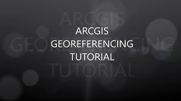 GEOREFERENCING TUTORIAL DENGAN SOFTWARE ARCGIS 10.2.2   2019