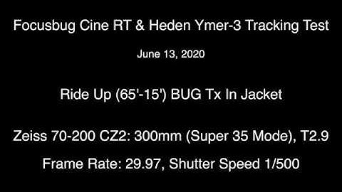 Cine RT LCS Focus Tracking DSP (Heden Ymer-3) -  Ride Up