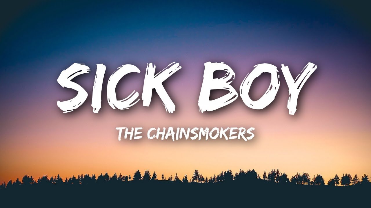 Image result for sick boy the chainsmokers