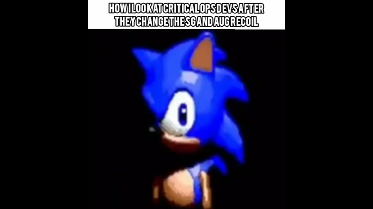 How I look at Critical Ops devs after they change the SG and AUG recoil