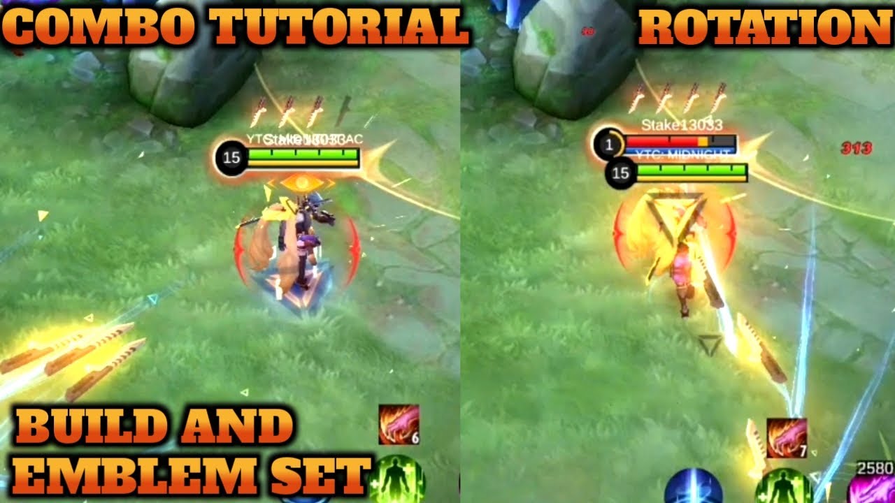 HAYABUSA TUTORIAL 2022 - ROTATION | COMBO TUTORIAL | BEST BUILD AND EMBLEM SET FOR HAYABUSA