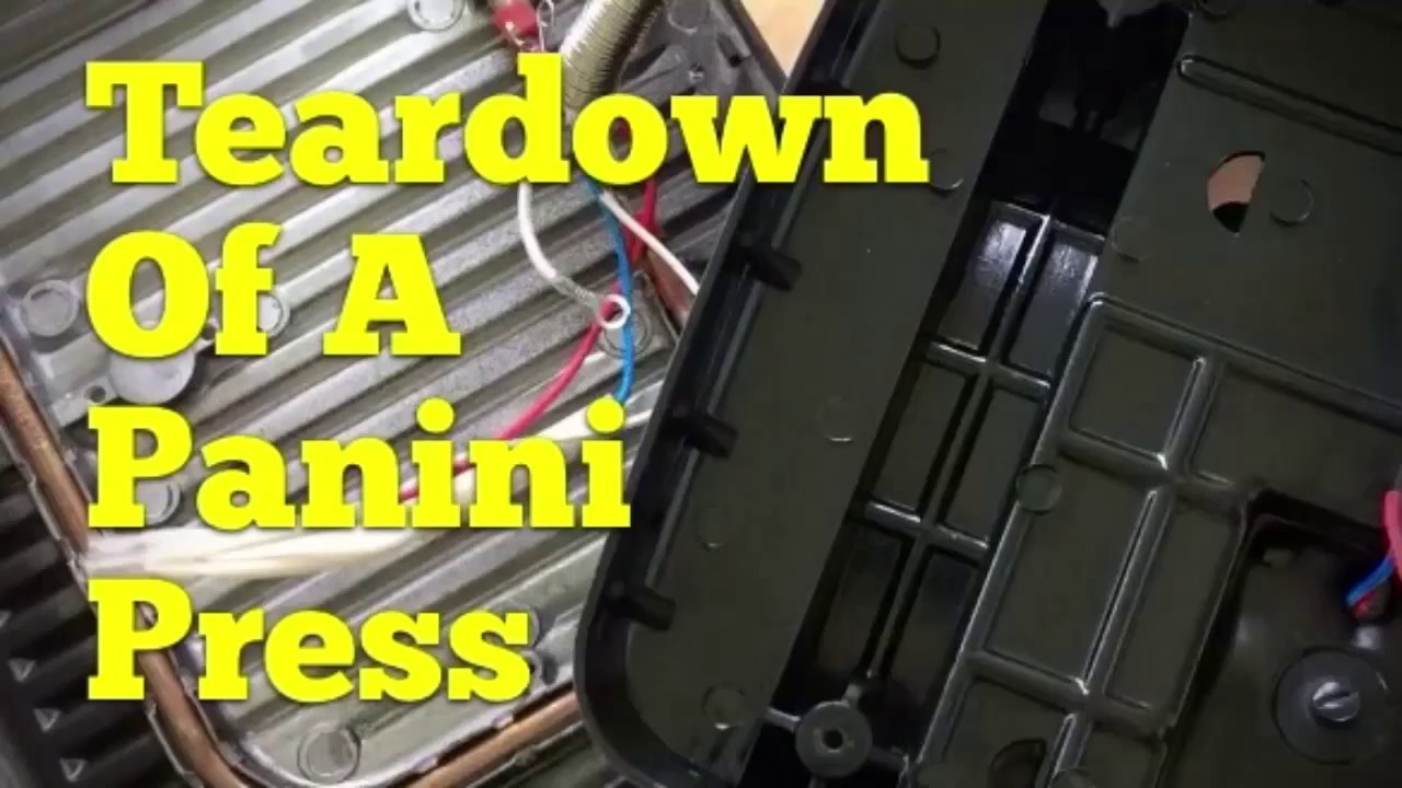 Fixing a Broken Hamilton Beach Panini Press 