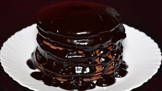 How to make easy chocolate pancake recipe by kitchen with amna. a step
complete instruction about basic quick and method....