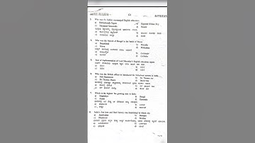 B.A 5th sem history dsc 9 enuval exam question paper #education #trending #new #ba #bcom #2024