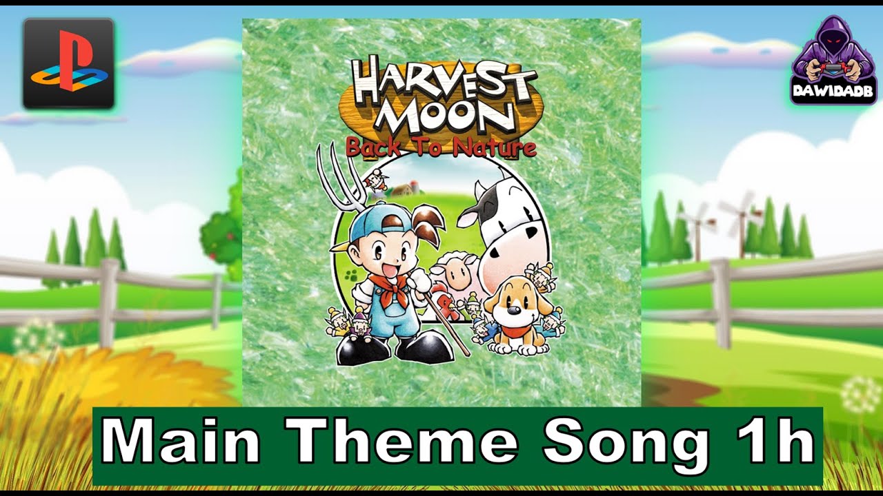 Harvest Moon Back to Nature Main Theme Song 1h - YouTube