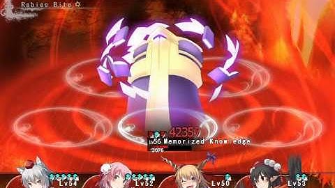 Labyrinth of Touhou 2 - 14F Boss: Memorized Knowledge