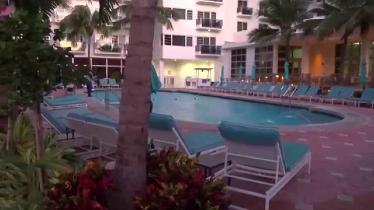 cadillac marriott hotel miami beach florida 2015 - YouTube