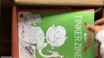 Opening the Tinker Crate Wooden Automaton-TheTinkerGirl