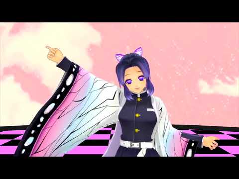 【鬼滅のMMD】Shake it!【胡蝶・竈門・我妻】