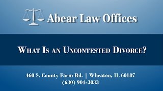[[title]] Video - What Is an Uncontested Divorce?