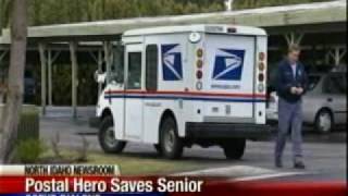 Letter carrier helps save elderly Cd'A man's life
