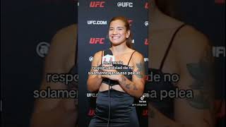 Ailín Pérez: “Quiero cobrar venganza, Joselyne es una envidiosa” #UFC302