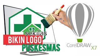 Proses pembuatan logo puskesmas
