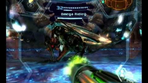 Metroid Prime 3: Corruption 100% Walkthrough Part 92 - Boss Battle Omega Ridley