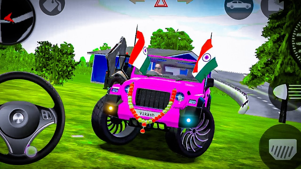Modified Mahindra Thar 😈 🔥 Games:Indian Red Thar (Gadi Wala Games) Car Game Android Game - #2026