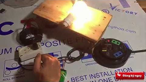 Chế mạch cảm biến ánh sáng ( tự động bật tắt bóng đèn khi trời tối trời sáng, làm bóng đèn bảo vệ)