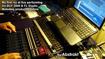 My first live performance on BCF 2000 & FL Studio