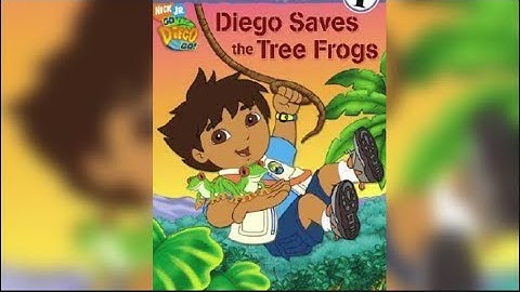 Diego Saves The Tree Frogs || Kids Book Read Aloud