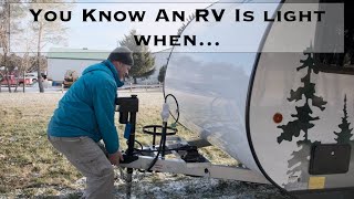 TLRV Rove Lite 16RB | Small Camper RV Caravan With a Bathroom | Tow this Travel Trailer With a Car
