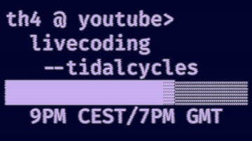 Live-coding music with TidalCycles