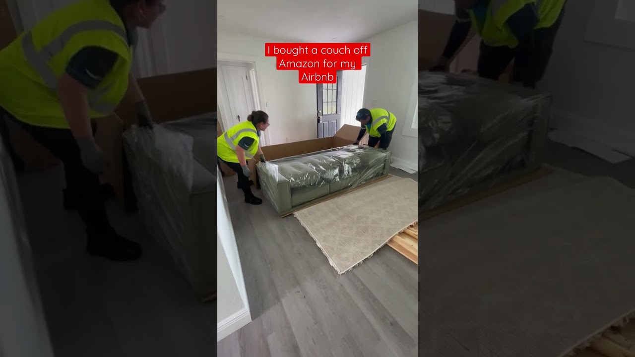 $600 couch off Amazon 😱