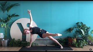 ENERGISING POWER FLOW (45mins) | Core & Upper Body | with Angie Brand